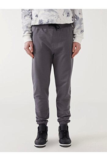 LC Waikiki Ανδρικό αθλητικό παντελόνι Jogger XSIDE Grey Standard Fit