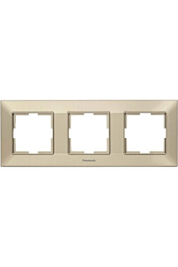 PANASONIC Rama 3 posturi orizontala bronz Arkedia Slim