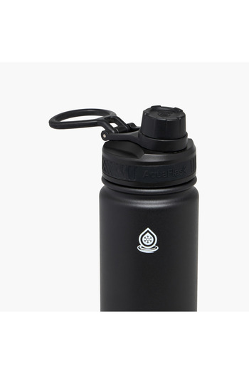 Lifestyle Solid Stainless Steel Sipper Water Bottle with Handle - 532 ml