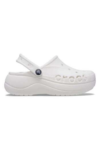 Crocs Saboți Baya Platform - Alb