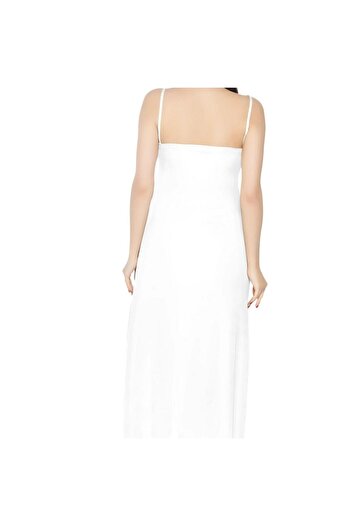 Ersoy Women's Dress with Adjustable Straps and Lining - Thin Long Length (Combinezon) 1010