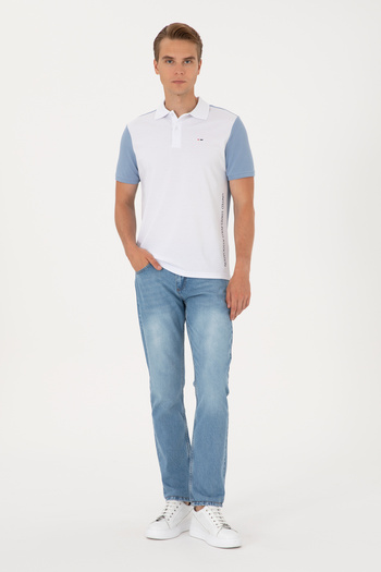 U.S. Polo Assn. Men's Light Blue Jean Trousers 50304378-Dn0021