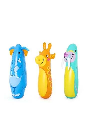 BESTWAY Kids Animal Air Boxing Toy, Height 89cm - 1pc Random Pick