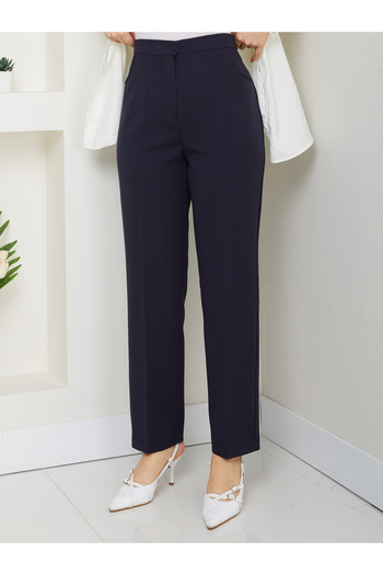 Moda İncir Plus Size Pants with Pockets