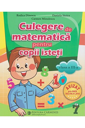 Editura Carminis Culegere de matematica pentru copii isteti clasa a