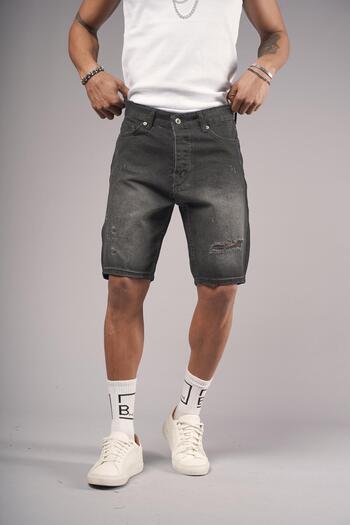 king brich Regular Fit Men's Denim Shorts