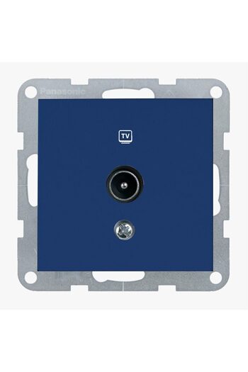 PANASONIC Final TV Socket Mechanism Karre Plus 55 Soft Touch Ocean