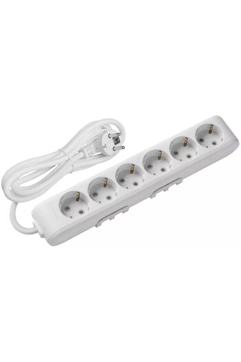 PANASONIC Extension Cord 6P/5M X-TENDIA White