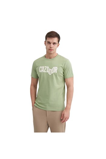 Cazador Men's Brand Written T-Shirt