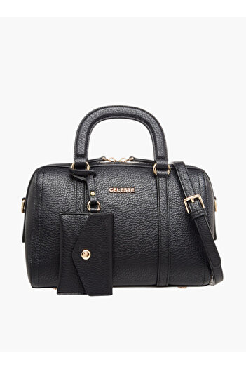 Celeste Textured Tote Bag with Coin Purse - W 7 x H 16 x D 25 cm