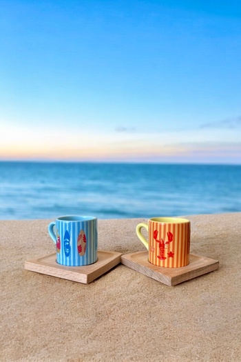 DVOYAGE Costa Viva Set of 2 Coffee Cups (90 ml)