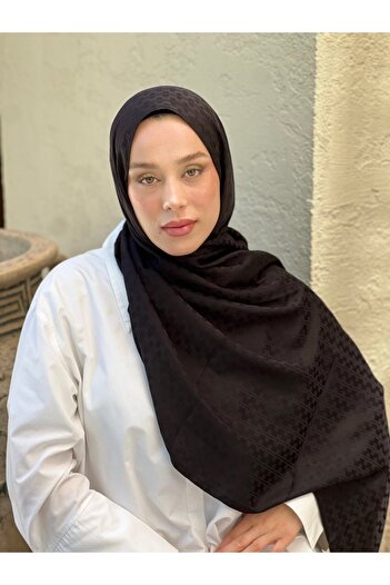 Modakaşmir Silky Jacquard Series Melosia Pattern Shawl