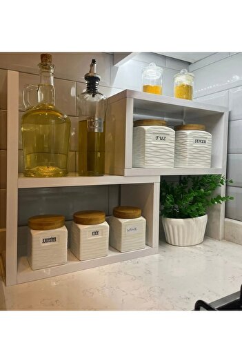 CarpenterFox Adjustable Spice Rack