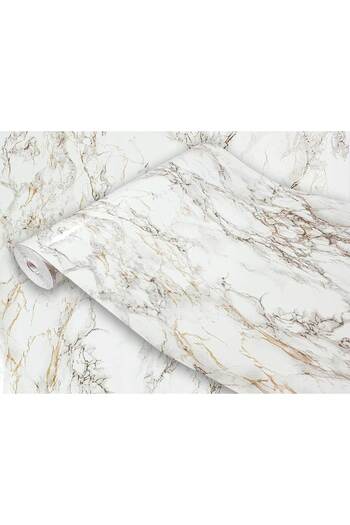 d-c-fix 276-8032 Brown Moire Marble Pattern Adhesive Foil (67 cm X 2 Mt)