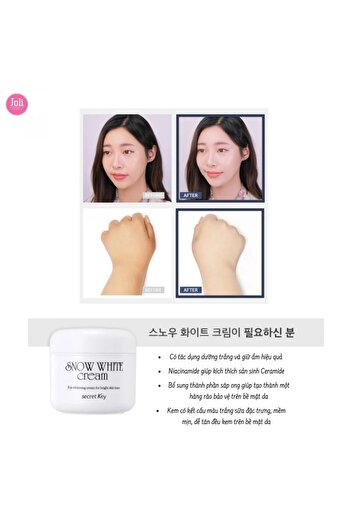 Secret Key Secret K Snow White Skin Lightening Cream 50g