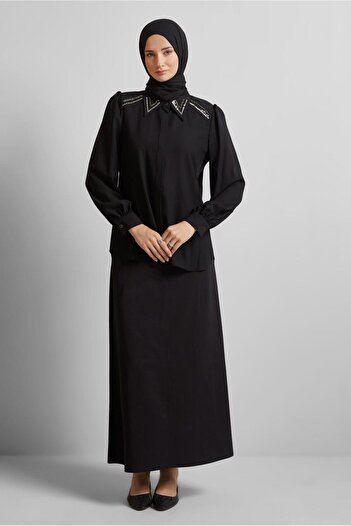 Alvina Beaded Detail Bluz 45684