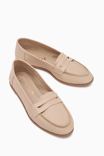 Limoya Genuine Leather Solina Ten Moccasin Shoes Comfortable Daily Loafer