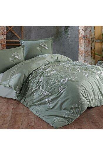 NufJoy 100% COTTON RANFORCE Bed Linen, 4 Pieces, King Size, Bed Sheet 240x260 cm, Premium Quality