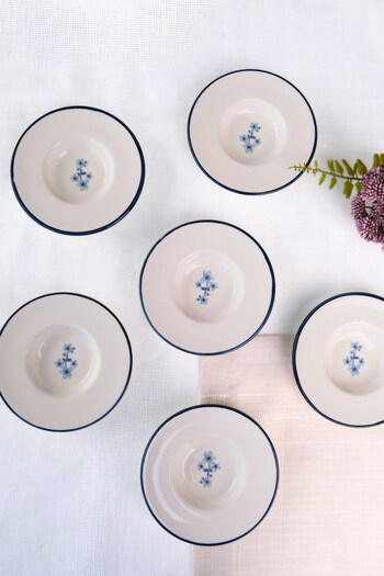 tabakevi Plate House Porcelain Vita Tea Plate Set 12cm 6 Pieces Bns6Ctprs1215
