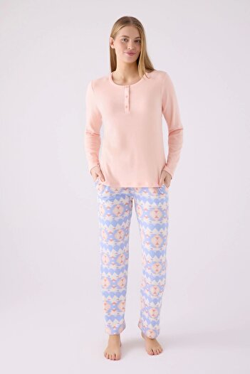 Arnetta Women's Double Suit - Salmon