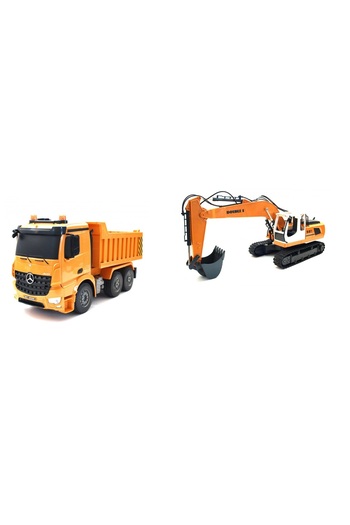 DOUBLE EAGLE Double Eagle dump truck and excavator package