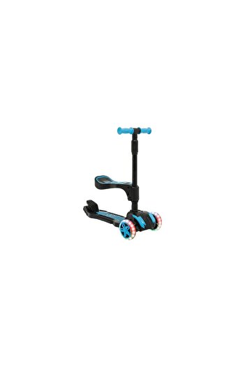 Scooter Cooolwheel Oturaklı 3 Tekerlekli | Led Işıklı, Katlanabilir Combo Scooter, 3-7 Yaş