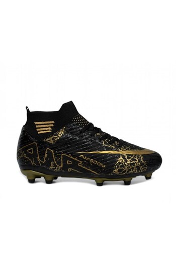 mugees Laliga Men's 565 Football Boots Black Black Pattern