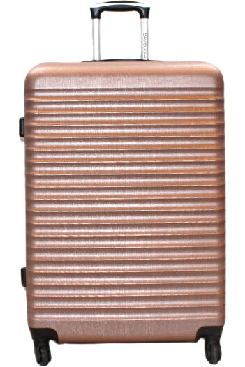 David Jones Paris Luggage, Hardside Spinner Luggage, Ultra Lightweight ABS, 4 Double Wheels, 20/24/2