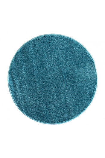 Kolibri Round Carpet for Children's Room 11000-140, Blue, 9 Mm Thread