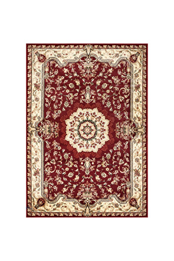 Covorexpert Lotos Carpet 1520-210, Grena, Red, 8 Mm Thread, Anti-Allergic, Living Room