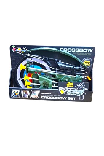 Sunman SEÇTİM ALDIM CROSSBOW ASKERİ OK SETİ 35881L SADAKLI HEDEFLİ 6+