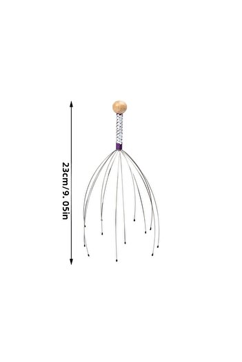 Choice Random Color 1PC Random Color Pet Massage Claw Head Massager Head Scratching Octopus Scalp Non Soul