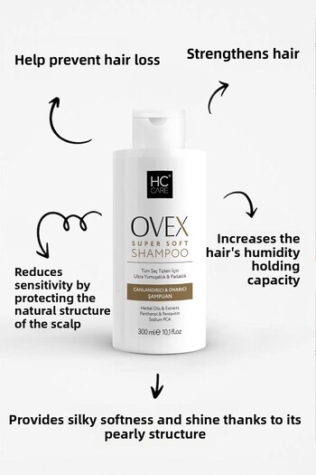 Watsons Hc Ovex Super Soft Shampoo - 300 Ml.