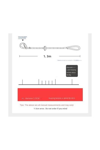 SARFEX Dog Walking Rope Leash Strap Pink Reflective 130 cm Rope for Medium and Large Dogs