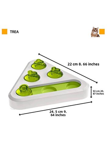 Ferplast Trea Cat Dog Training Toy 24.5X22X6Cm