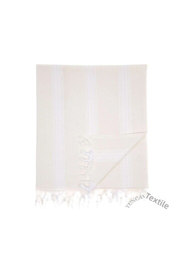 TUNCAY TEKSTİL Cotton Buldan Work Raw Linen Woven Sheet