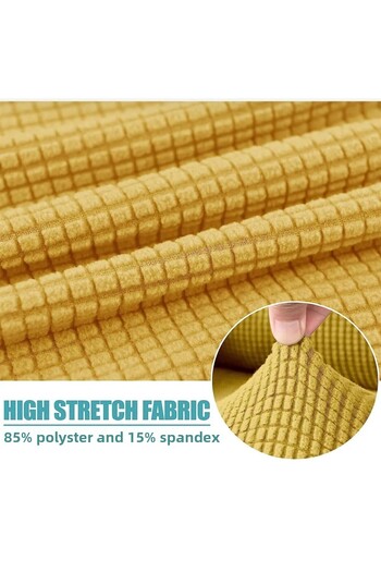 uzhanem Flexible Lycra Square Patterned Three-Person Home Textile Kotuk Cover