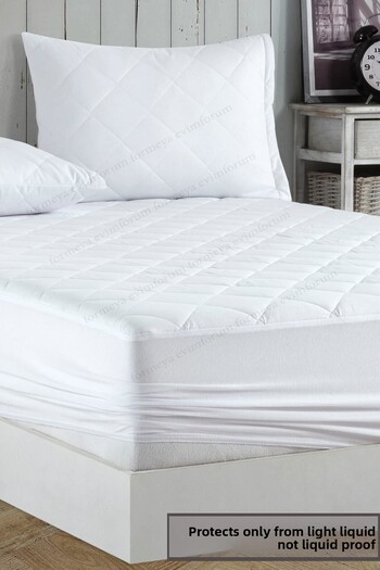 Formeya Adelya Microfiber Quilted Mattress Cover - Fitted Mattress Protector (16 Sizes)