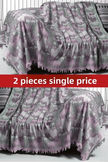 Rell Home 170X220Cm Woven Sofa Cover Set - Double