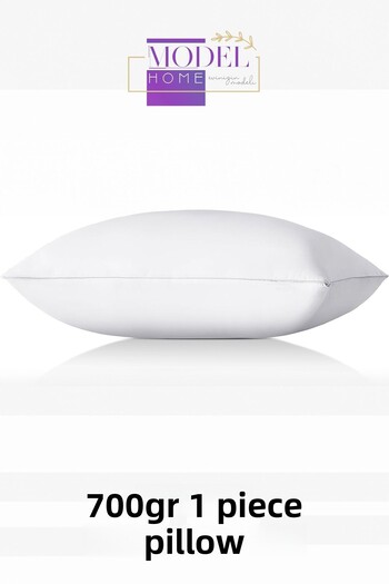 MODELHOME 1 Piece Bead Silicone Pillow (700 Grams) Antiallergic (50X70 cm)
