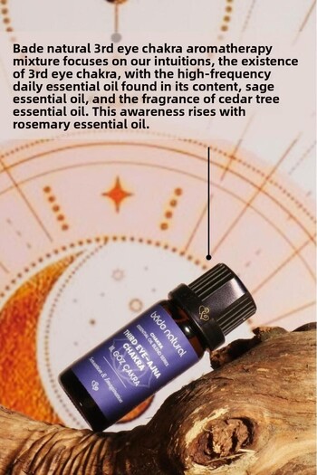 Bade Natural 10 Ml Eye Chakra Aromatherapy Mix