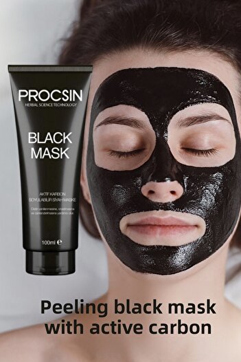 PROCSIN PROCSIN BLACK FACE MASK