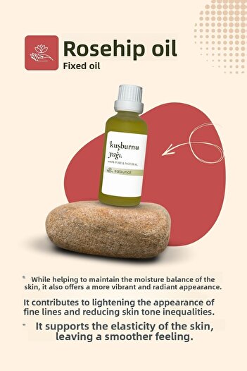 sabunal Rosehip Oil 50 ml - Natural Skin Care Oil