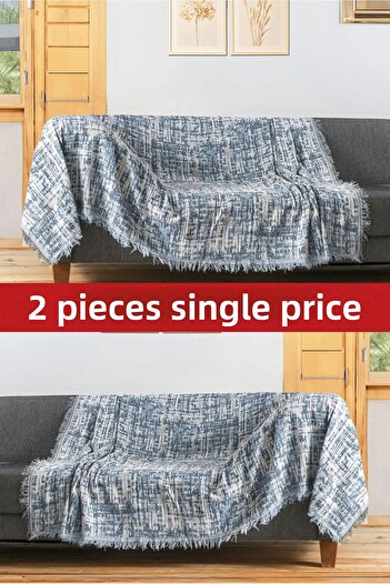 Rell Home 170X220Cm Woven Sofa Cover Set - Double