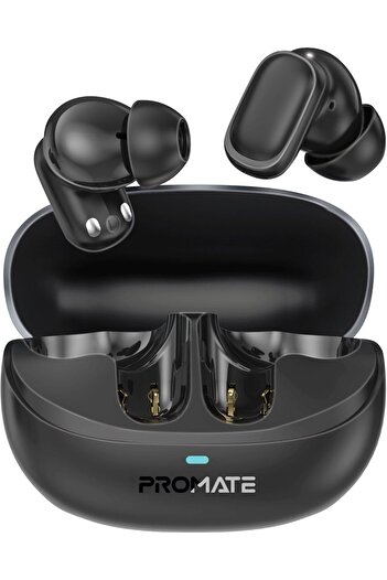 Promate TWS Earbuds With 6Hrs Playtime, HD Microphone for Immaculate Calls, IntelliTouch Controls, I