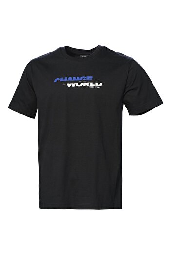 hummel Divide ανδρικό μπλουζάκι με στρογγυλή λαιμόκοψη