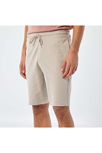 KIABI Jogger-style sports shorts GREY