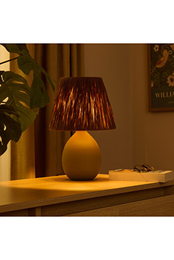 Hmydesign HMY Design Green / Brown Ceramic Rond Lampshade - 37x24x24 cm