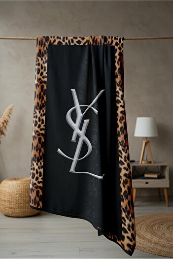 Doruklar Home Collection Πετσέτα θάλασσας με μοντέρνα σχέδια ψηφιακής εκτύπωσης 80x160 cm Lux76