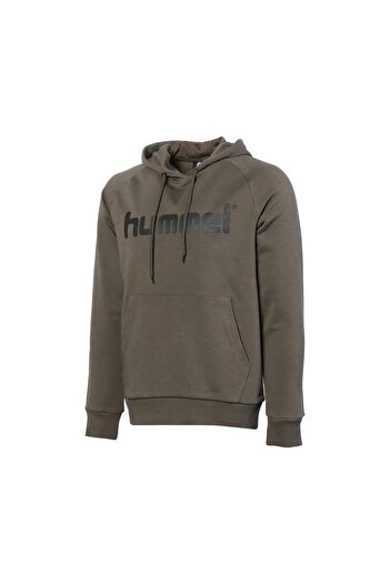 hummel Volus Men's Khaki Hooded Sweatshirt